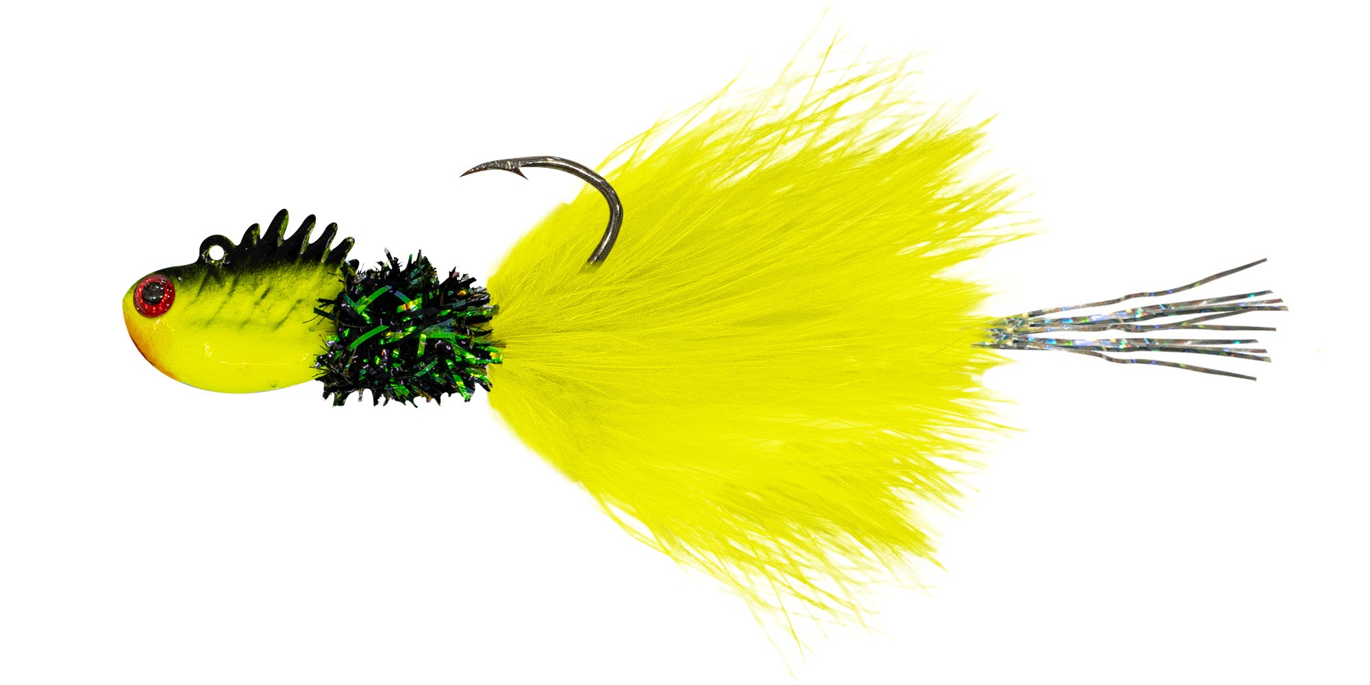barber fishing lures cr gazette 1Standard Minno4 Hair Jig, 1/16 oz / Black Charty